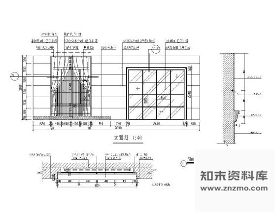 图块/节点专卖店墙面装修详图Ⅳ