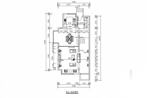 中式风格双层别墅室内装修图（含效果图）