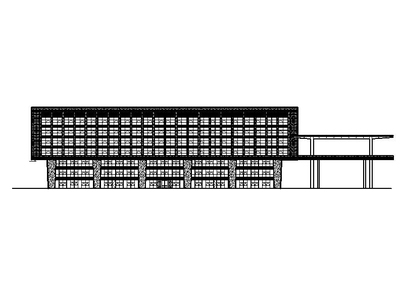 [北京]高层铝板幕墙钢结构创新型人才基地建筑施工图