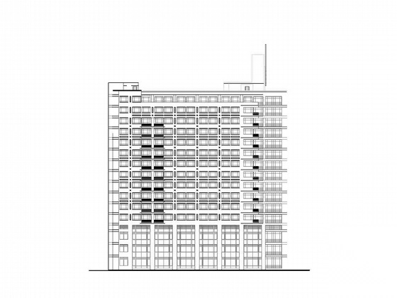 [上海]某三级甲等专科医院住院楼方案扩初图和建筑施工图