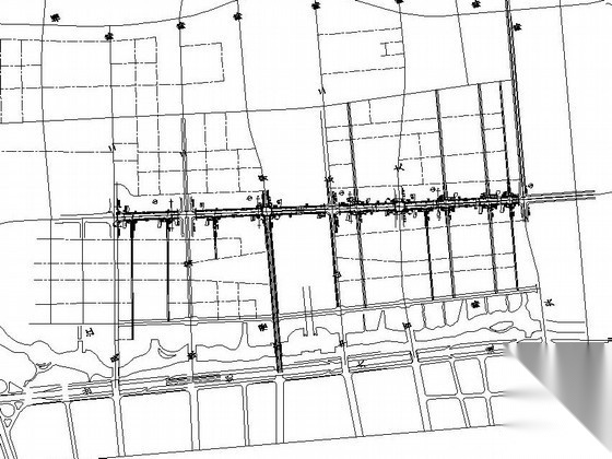 宁波某道路景观工程施工图 景观