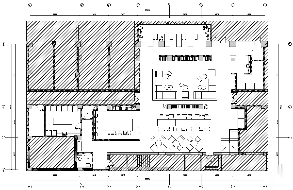 上海桀思空间--城家公寓（金沙路店）施工图+物料书