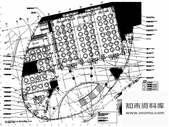 施工图深圳经典喜来登酒店宴会厅施工图