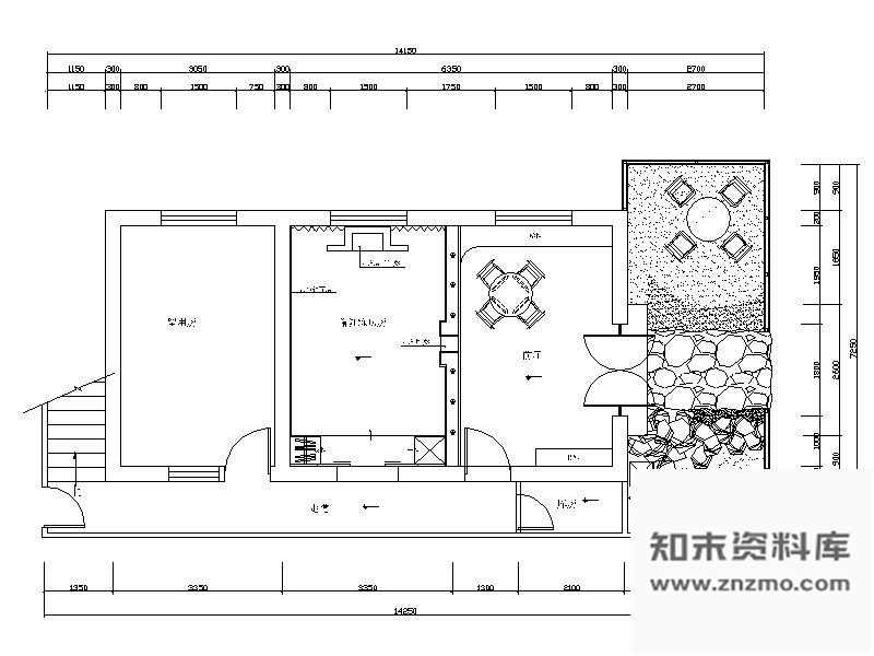 施工图杭州美容护理中心室内装饰图