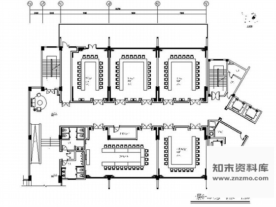 施工图四川灾后重建会议中心宴会会议室施工图含效果图片