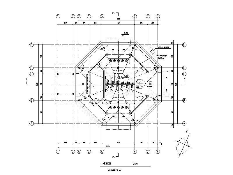 文化旅游城产业综合体项目 初设图 建筑通用节点