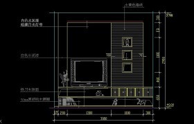 各种cad客厅装修图