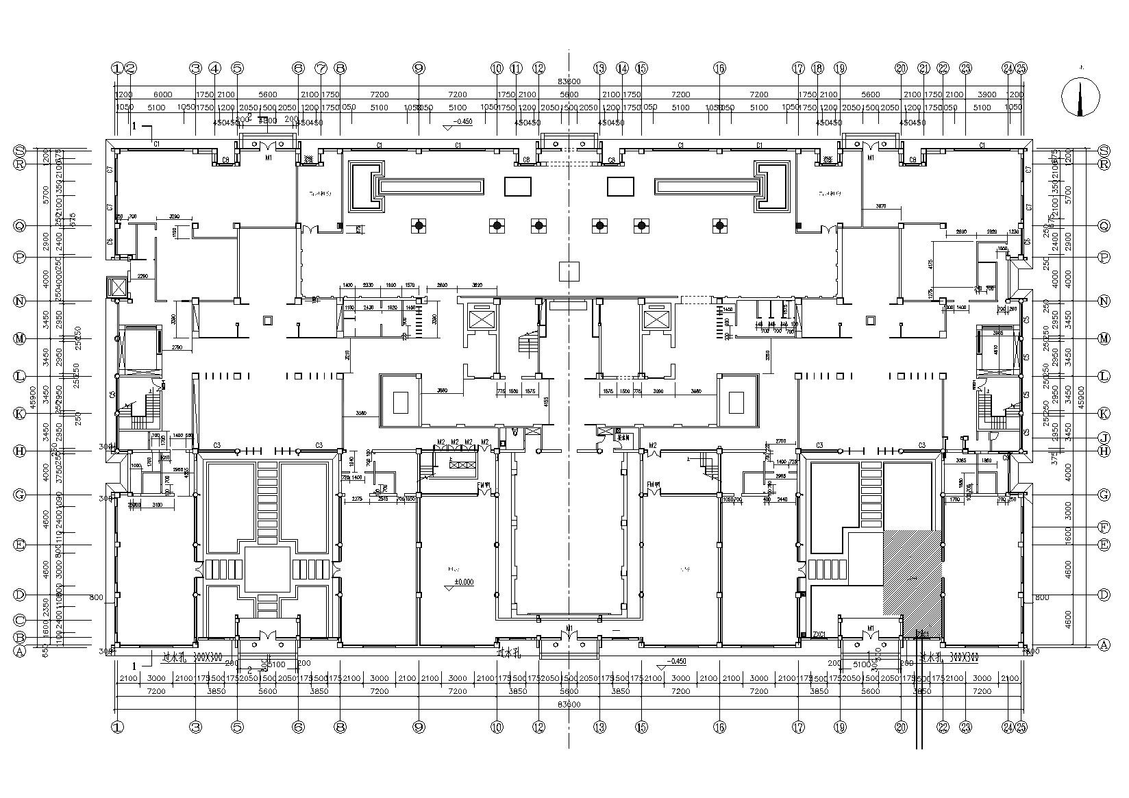 北京燕佳--闽商会所装饰项目施工图+效果图