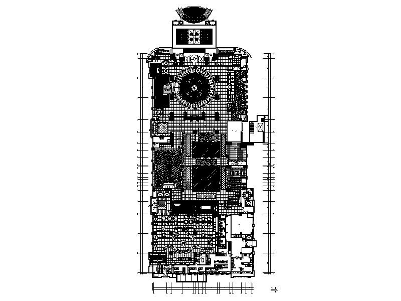 [上海]知名集团奢华五星级酒店室内设计施工图（含高清...