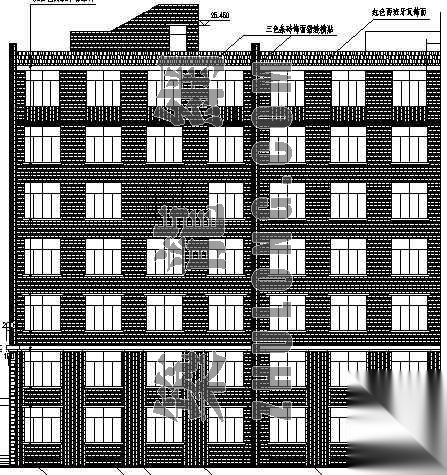 某大学生宿舍楼建筑设计方案