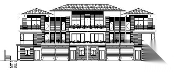 丹堤A区21 22号楼建筑施工图