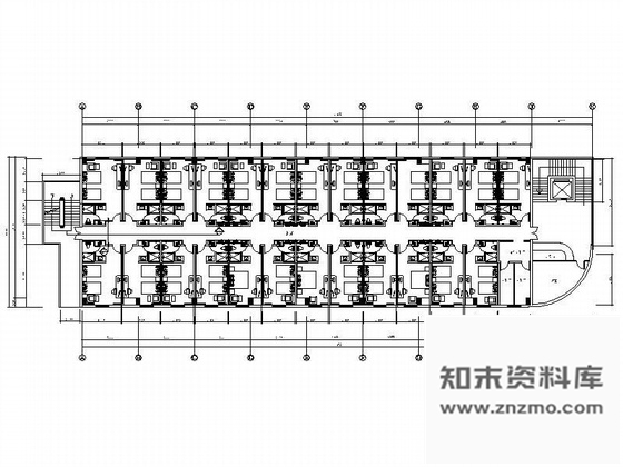 施工图常州某大酒店客房部装修图含效果