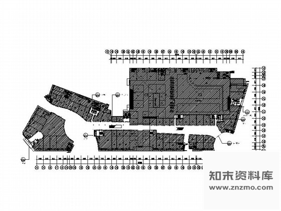 施工图四川时尚购物商场室内装修设计施工图含效果