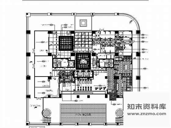 施工图广州梁志天--某全套桑拿SPA施工图