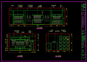 服装专卖店CAD装修图