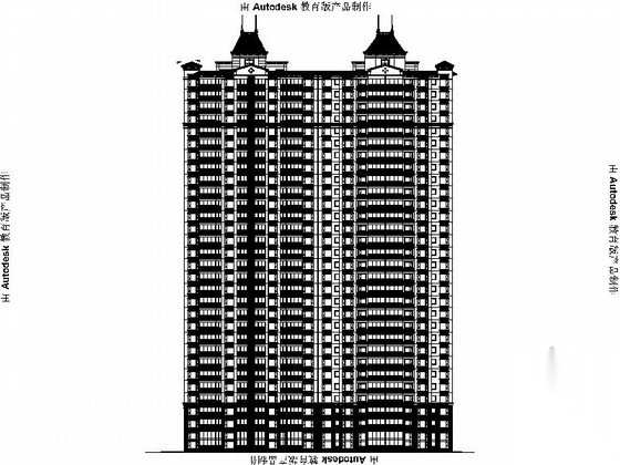 [江西]30层框剪结构商业办公建筑设计施工图（知名地产）