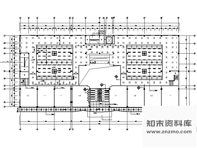 施工图江苏某四层商场施工图含效果