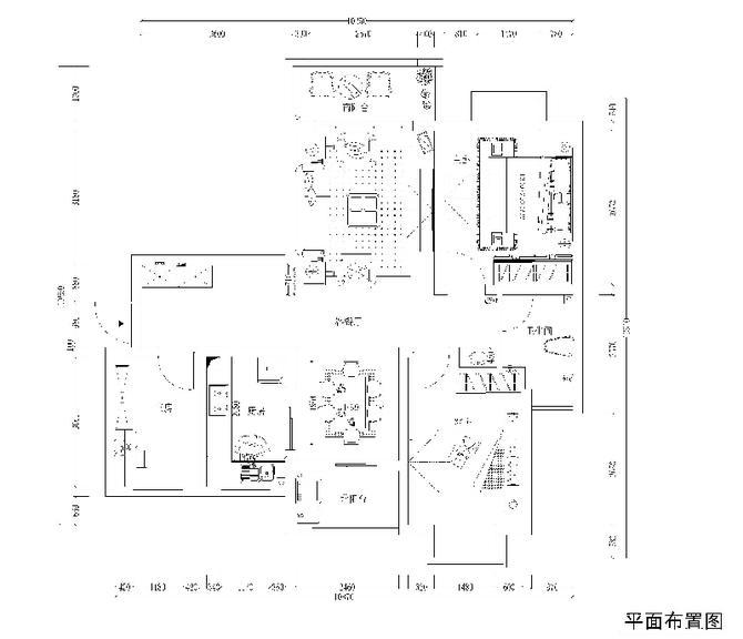 简欧三房施工图4 别墅