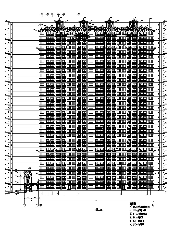 [江苏]17年最新高层住宅及独栋别墅、地下车库建筑施工...