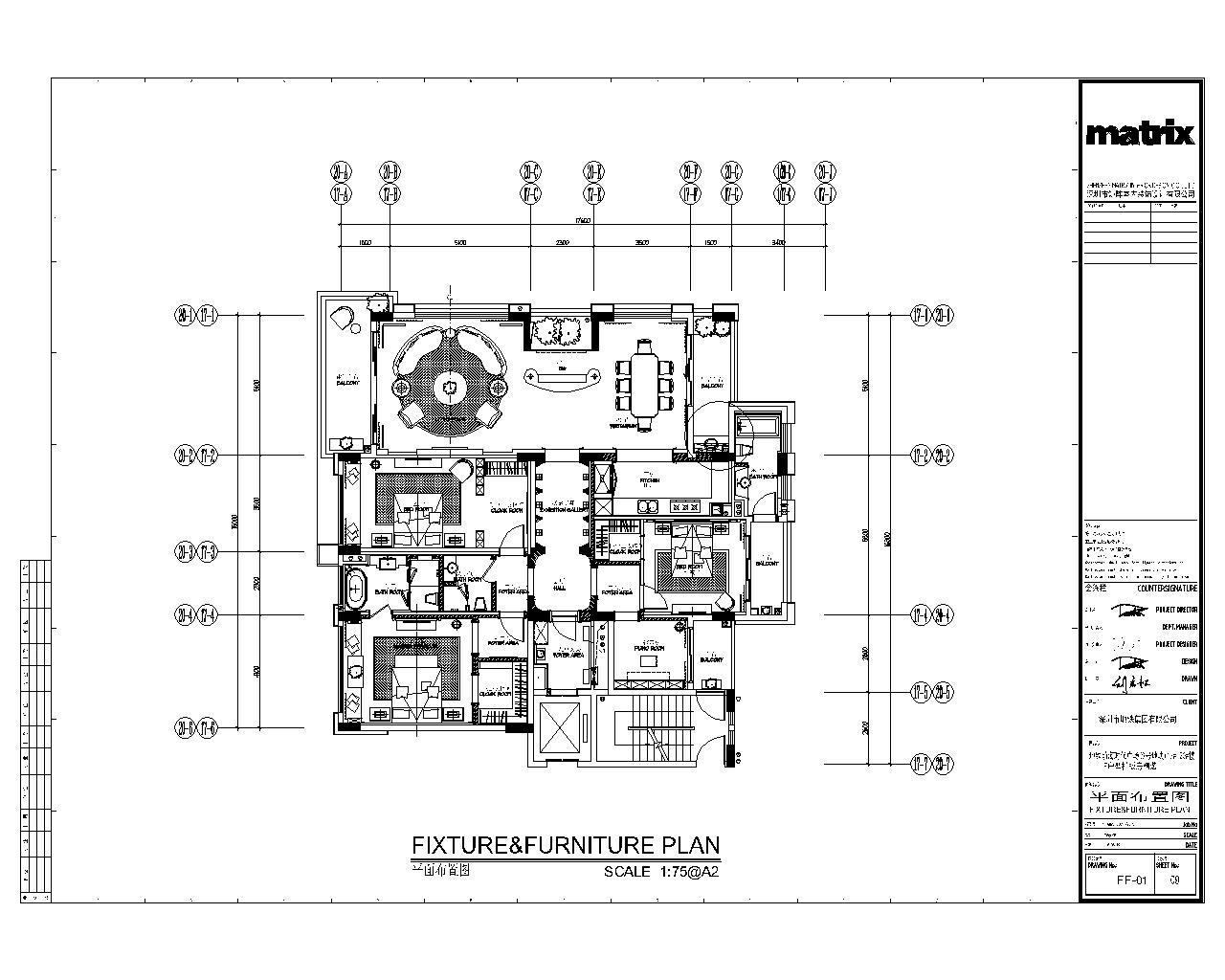 矩阵纵横Matrix-深圳前海时代F户型样板房 精装全套CAD施工图+官方摄影