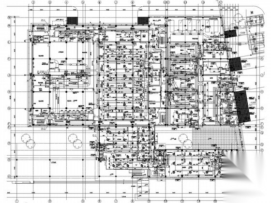 [上海]数据中心空调通风设计施工图(恒温恒湿系统) 建筑暖通