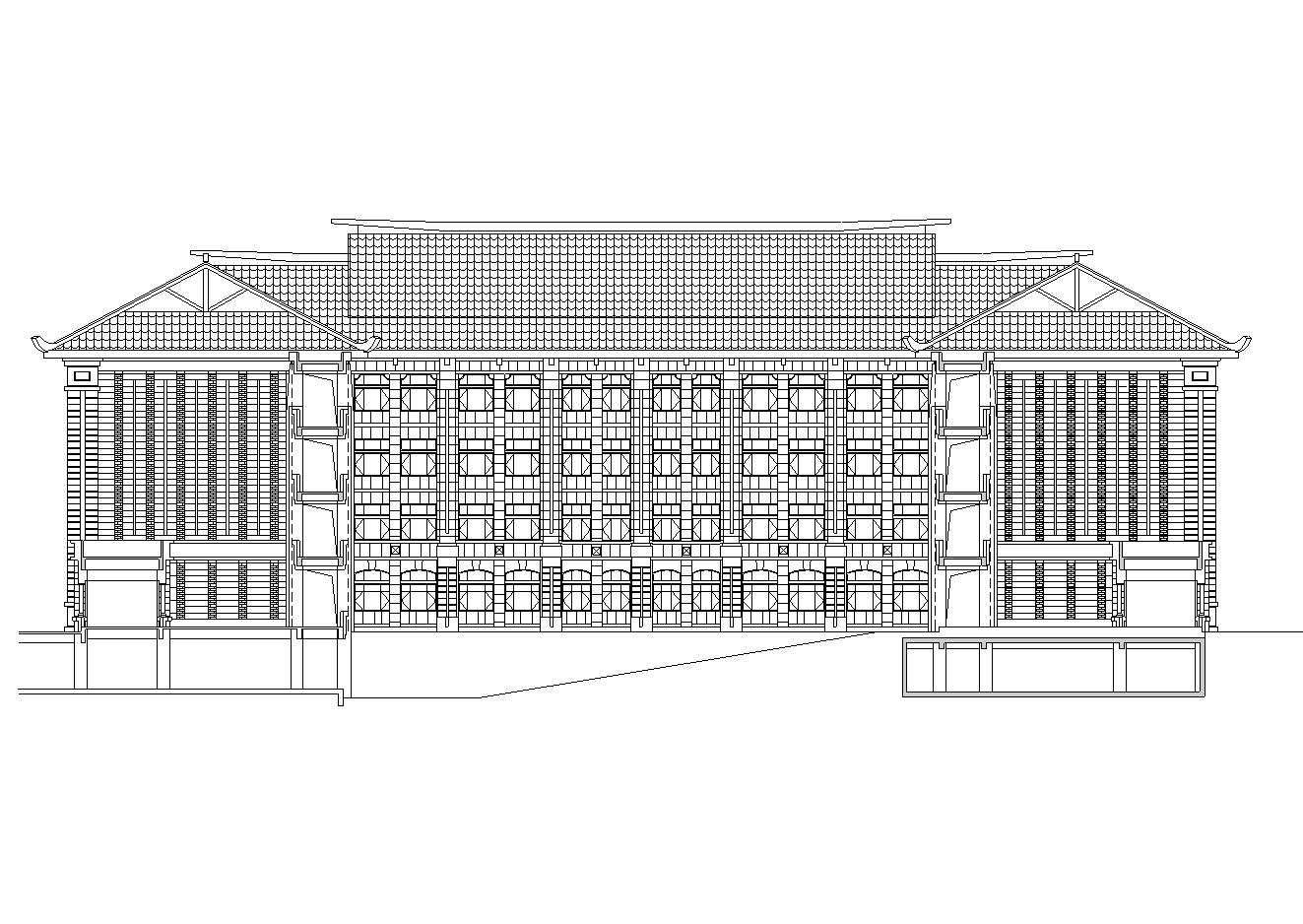 [福建]厦门大学翔安校区主楼建筑施工图初步设计