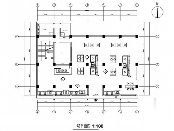 [江苏]某陶瓷展销中心内装修图（含效果）