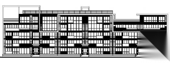 东部花园洋房5栋住宅楼建筑施工图