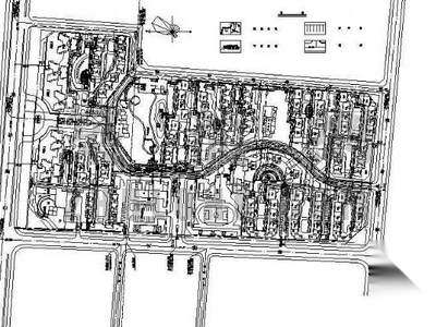 某小区总平面布置图
