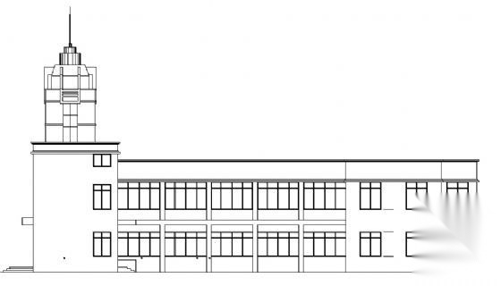 文化广场管理用房建筑施工图