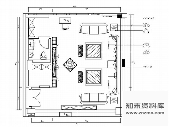 施工图福建特色国际音乐会所包厢装修图含效果