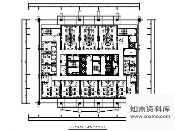 图块/节点深圳某四星酒店平面布置图