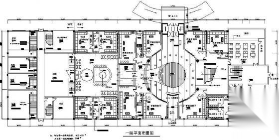 某休闲会所装修图纸