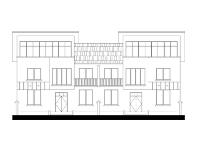 二层新农村住宅建筑施工图 自建房