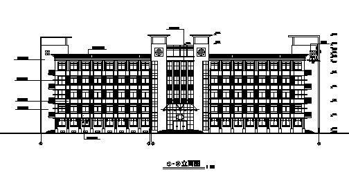 [江苏]某中学综合实验楼建筑施工图