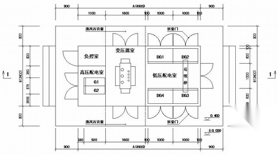 苏州某公用设施管理处500KVA路灯箱变电气施工图