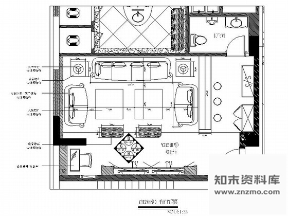 施工图福建豪华欧式主题音乐会所设计施工图含效果