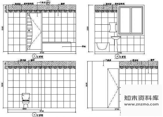 图块/节点VIP房立面图5