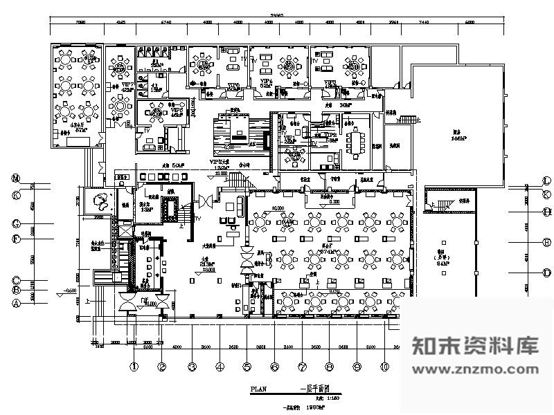 施工图三门峡新中式大酒店室内装修图含效果