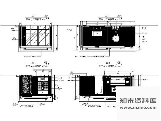 图块/节点欧式新古典卧室Ⅱ立面图