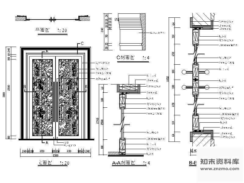 图块/节点娱乐城双开玻璃推拉门