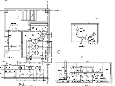 南通国贸暖通系统施工图（CAD） 建筑暖通