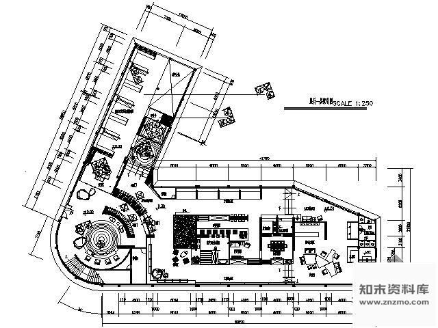 施工图广东某大型现代陶瓷企业展示施工图含实景