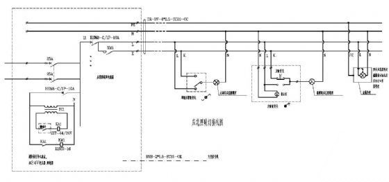 应急照明接线图