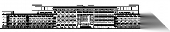 某城市学院主教学楼建筑施工图