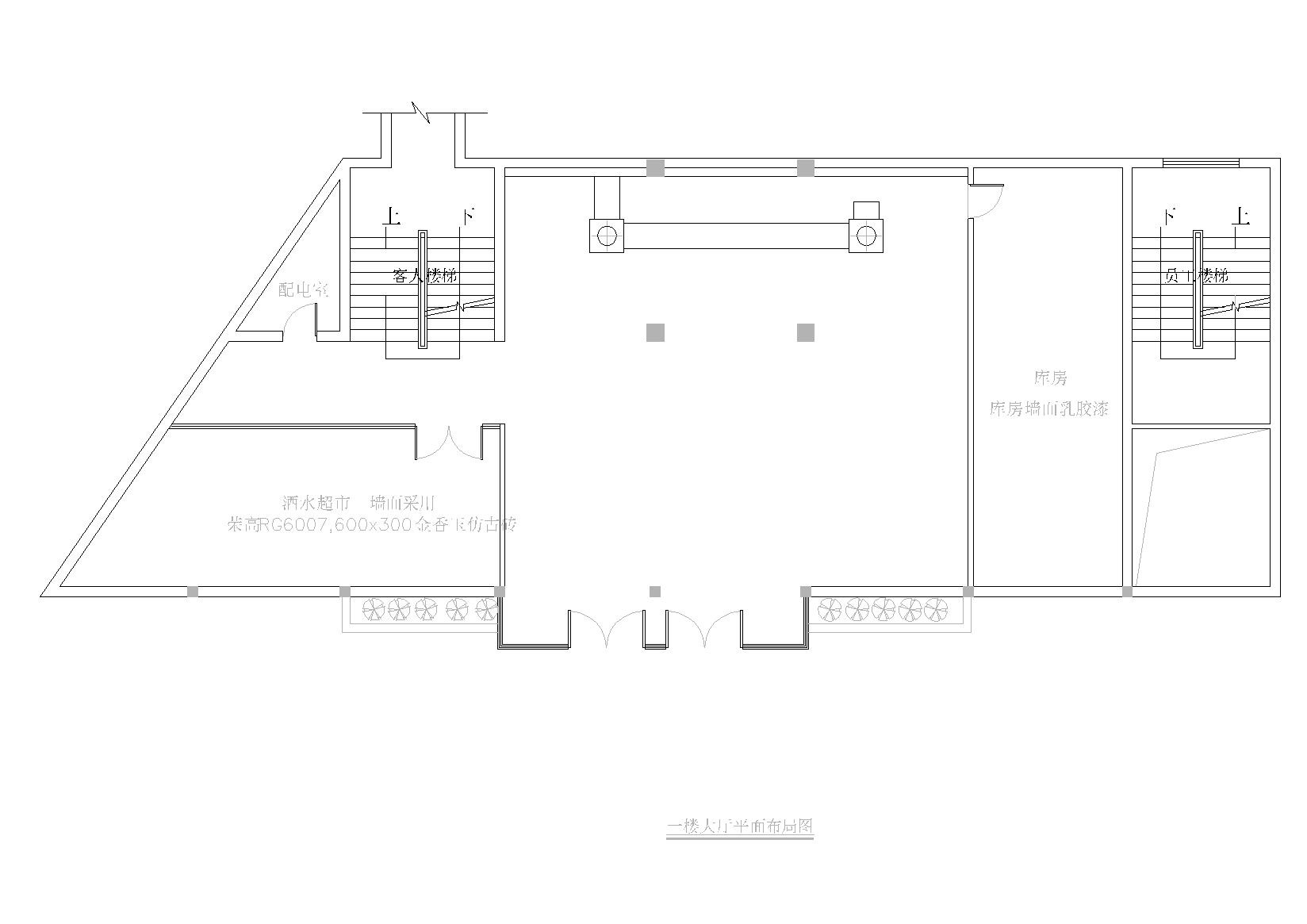 [宁夏]青铜峡市暴强KTV施工图+效果图