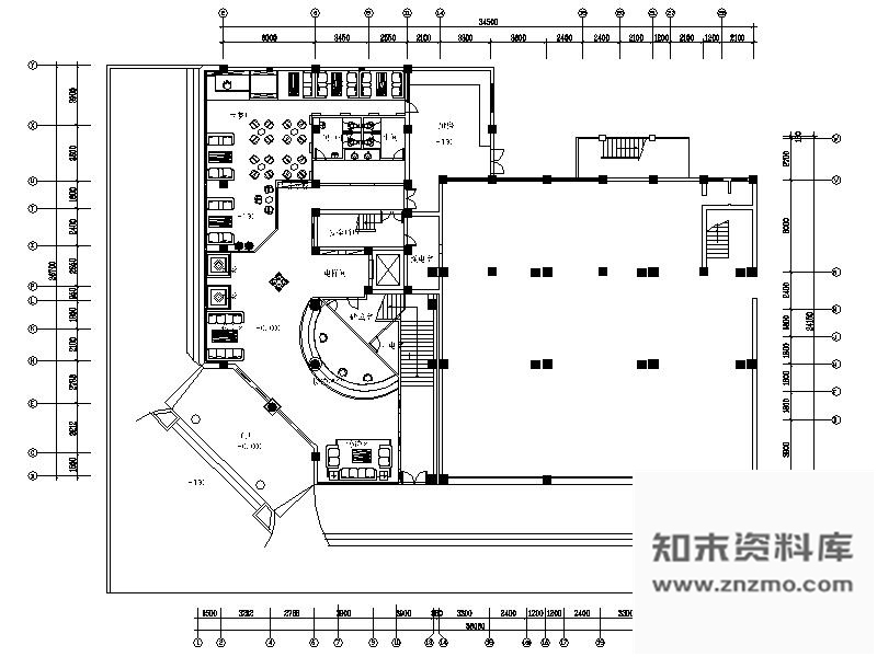 施工图四川4000㎡酒店装饰方案