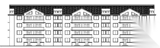 某四层医院职工住宅楼建筑施工图