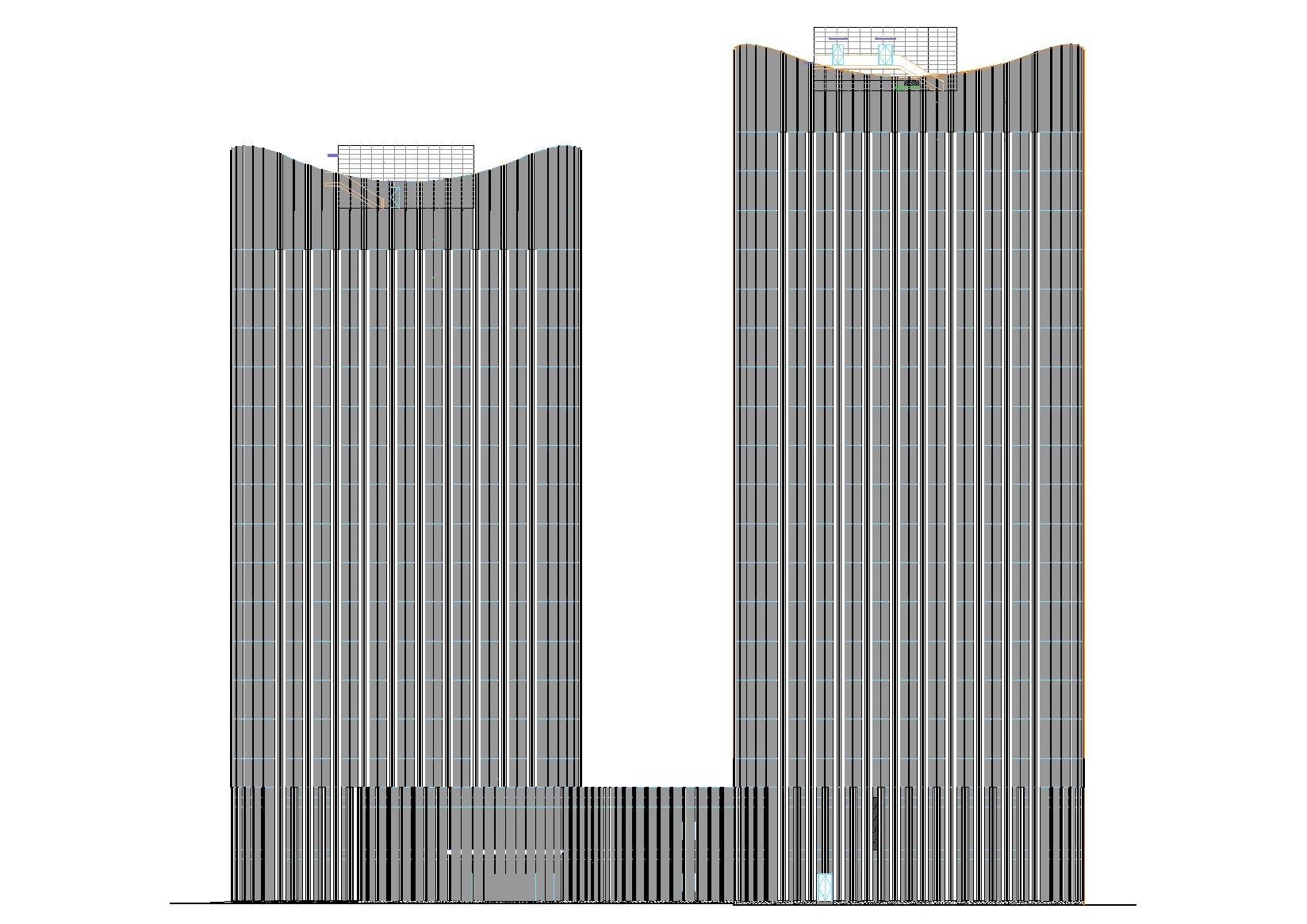 [上海]长风地区商业办公楼综合项目施工图