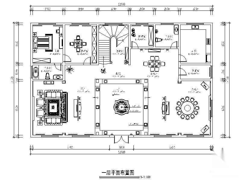 [诸暨]简欧某别墅施工图（含效果）